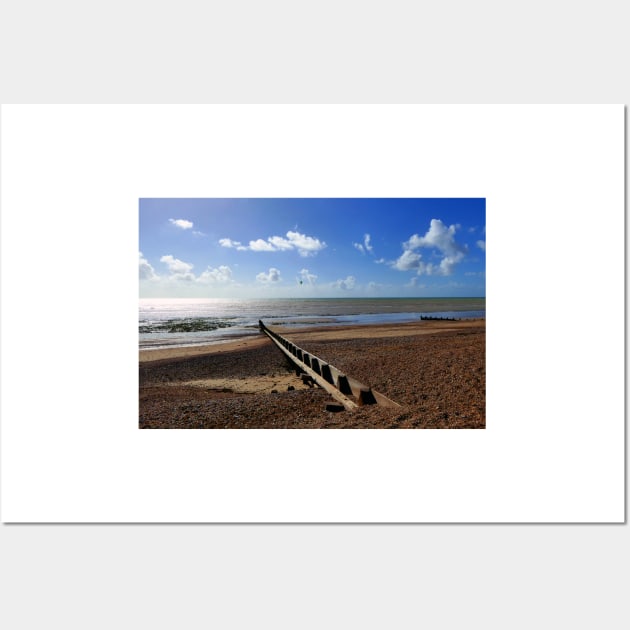 Angmering on Sea Beach Sussex England Wall Art by AndyEvansPhotos